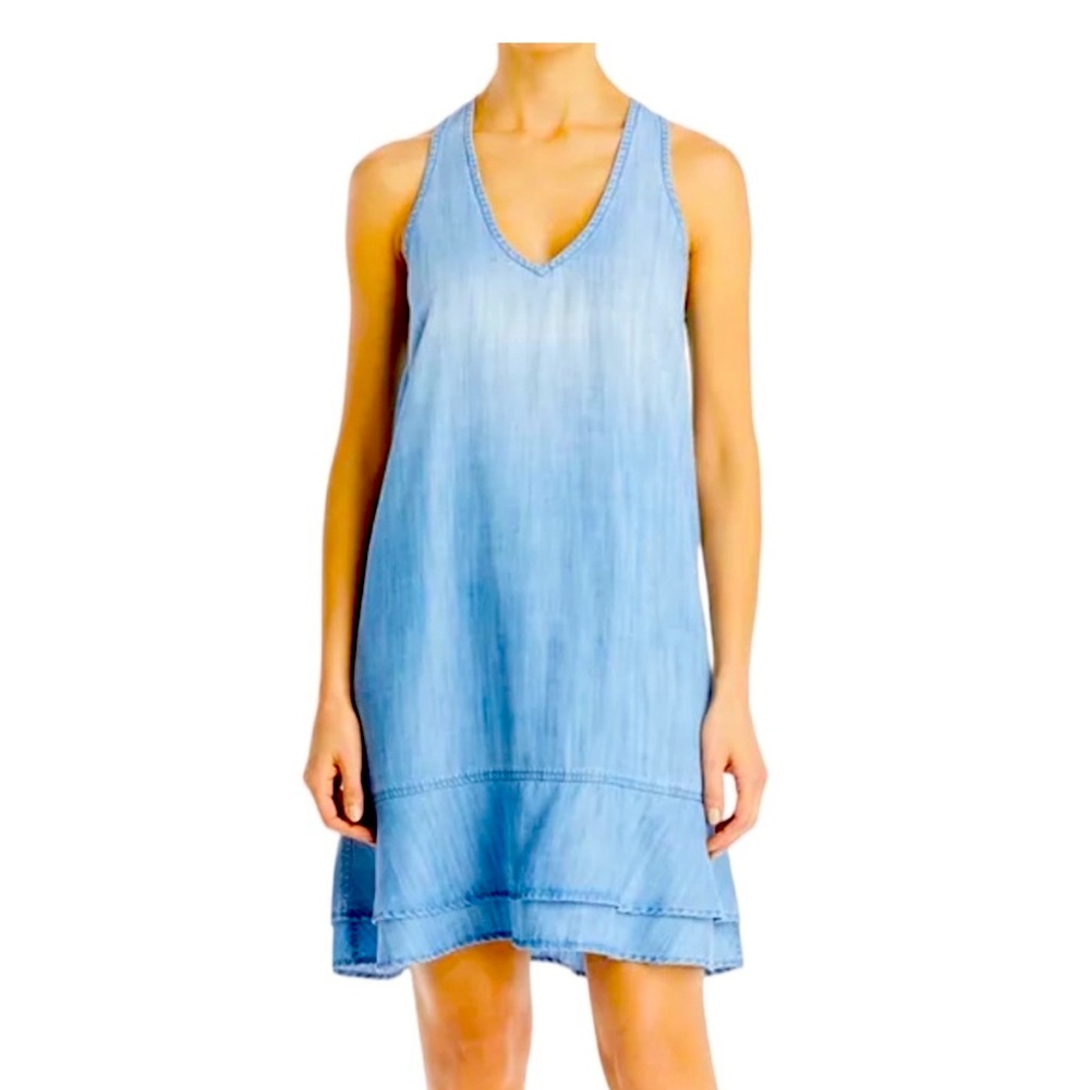Bella Dahl Ruffled Racerback Dress